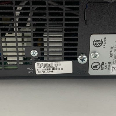 APC SURTA1500RMXL2U 1500VA 1050W BackUp UPS Tested No Batteries