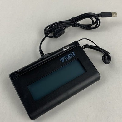 Topaz T-LBK460-BSB-R  USB SigLite LCD 1x5 Signature Capture Pad Tested