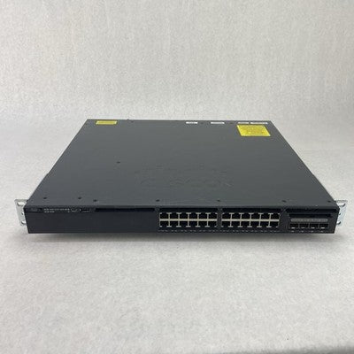 Cisco Catalyst WS-C3650-24PS-S 24-Port PoE+ 4x1G V05  1x PSU AC Tested & Reset