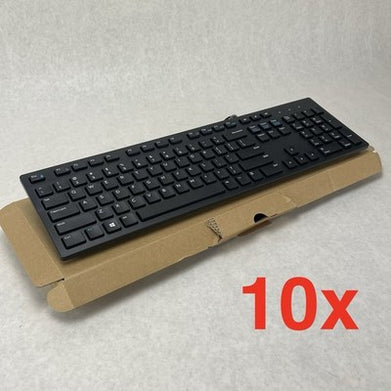 Dell KB216t KB216-BK-US Wired Keyboard Lot of 10