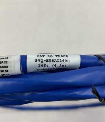 Panduit PVQ-EU6AC14BU 14ft CAT 6A Patch Cable