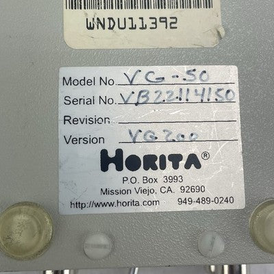 Horita Translator VITC Generator Model VG-50