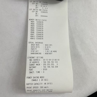 Bixolon SRP-350PG Thermal Receipt Printer-Tested No Cord