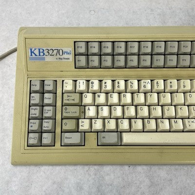 Keytronic KB3270 Plus Keyboard Parts or Repair Untested Missing Keys