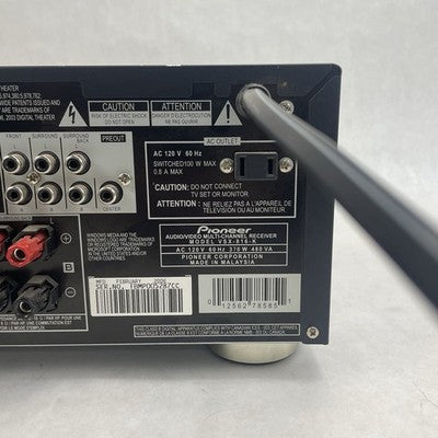 Pioneer VSX-816K Audio/Video Multi-Channel Receiver Surround Sound For Parts