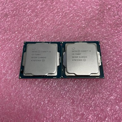 Lot of 2 Intel Core i3-7100T SR35P 3.4GHz Desktop CPU