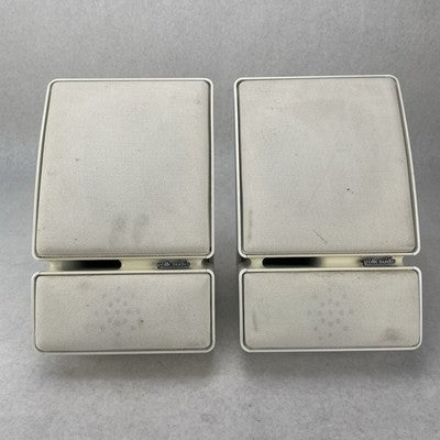 Pair Polk Audio M Series AWM5 White Outdoor Speakers 6" Woofer 1" Tweeter M5