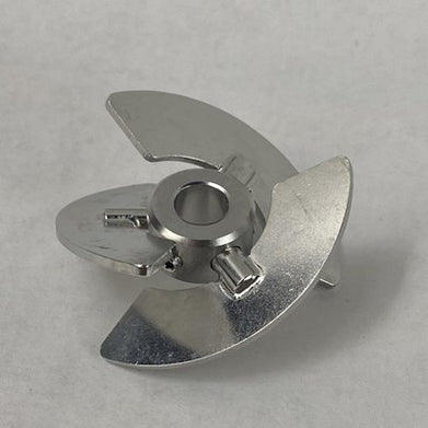 Unbranded Bioreactor 3-Blade Propeller Ø 53mm 10mm Shaft