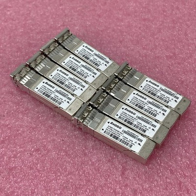 Avago AFBR-703SMZ-NA3 10G SFP+ Short Range Transceiver (Lot of 8)