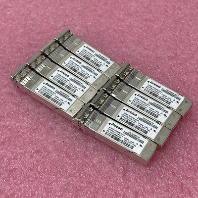 Avago AFBR-703SMZ-NA3 10G SFP+ Short Range Transceiver (Lot of 8)