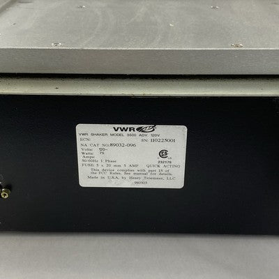 VWR 3500 Digital Orbital Shaker 89032-092 - Parts or Repair