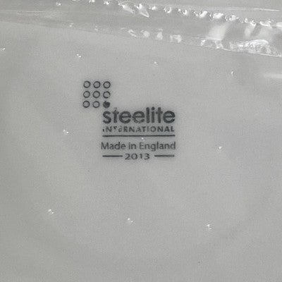Steelite Distinction C078 Plate Quadro 14cm 5 1/2 Monaco White 36ct. per Case