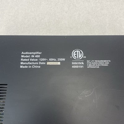 Australian Monitor IN400 Compact AV Switching Amplifier
