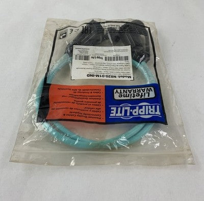 Tripp Lite N820-01M-IND Industrial 10G LC/LC Duplex Multimode Fiber Patch Cable