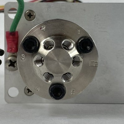 Rheodyne 7750E-030 6 Port Valve Oriental Motor C7733-9012K Vexta Stepping Motor