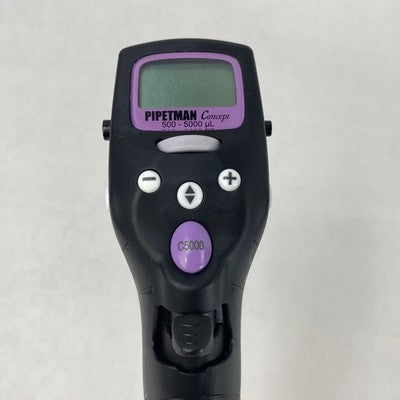 Gilson Pipetman C5000 500-5000 µL Single Channel Handheld Pipette - No Battery