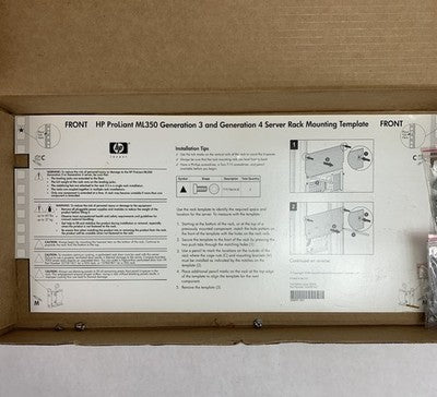 APC 355852-001 Server Bracket Kit for HP ProLiant ML350 Generations 3 and 4