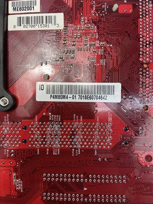 Via Technology P4M800CE-8237 Motherboard Intel Pentium 4 2.6GHz 2GB RAM w/IO