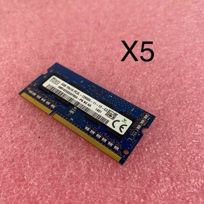 SK Hynix 2GB DDR3L PC3L Laptop Memory Ram HMT425S6AFR6A-PB - Lot of 5