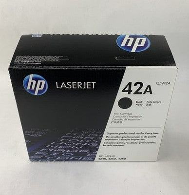 HP Laserjet 42A Q5942A Black Toner Cartridge Exp. Jan 2018