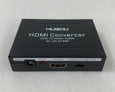 Musou HDMI To HDMI + Audio 4K x 2K 2160P Converter