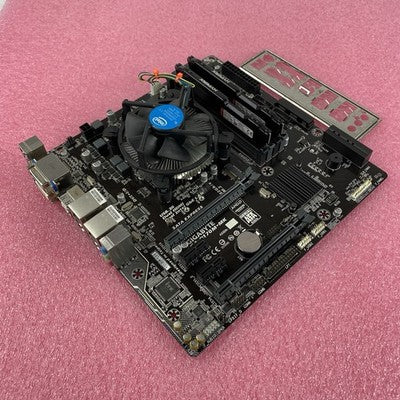 Gigabyte GA-Q170M-MK MB Intel Core i5-6600 3.3GHz 2x4GB RAM with I/O Shield