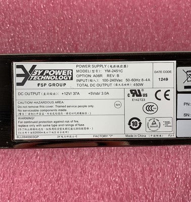 3Y Power Technology YM-2451C 450W Power Supply (Lot of 2)