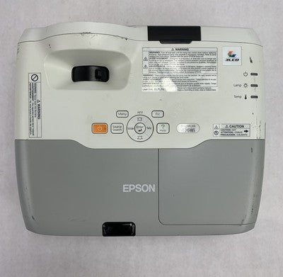 Epson BrightLink 436Wi H536A LCD Lamp Projector 2016 Lamp Hours No Remote