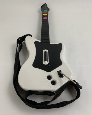 RedOctane 95025 Guitar Hero Wireless Guitar White For Playstation 2 - No Dongle
