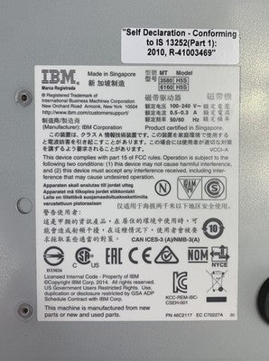 IBM ULT3580-HH5 3580H5S SAS External Tape Drive - Tested