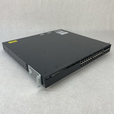 Cisco Catalyst WS-C3650-24PS-S 24-Port PoE+ 4x1G  2x PSU AC Tested & Reset