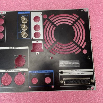 Sony BETACAM SX DNW-A65 Rear Back Panel W/ Screws