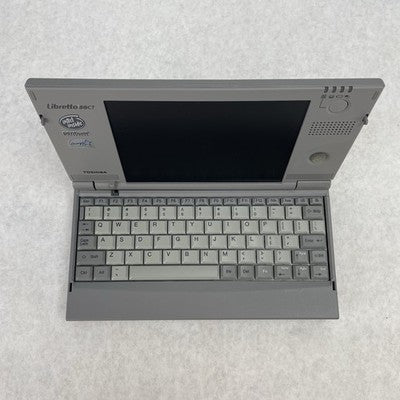 Toshiba Libretto 50 ct 6" Intel Pentium 16 MB RAM No HDD/OS/AC/Battery
