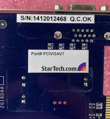 StarTech PCIVGAV7 Video Card
