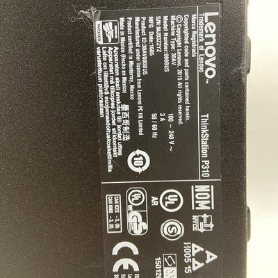 Lenovo ThinkStation P310 DT Intel Core i7-6700 3.4GHz 8GB RAM No HDD No OS