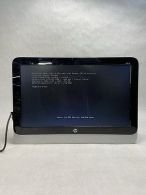 HP 18-5110 AIO AMD E1-2500 1.4GHz 4GB RAM No HDD No OS