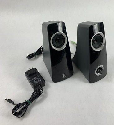 Logitech Z320 880-000124 Desktop Speaker System w/ AC Adapter Power Supply