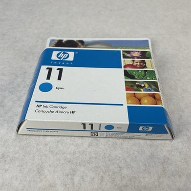 HP 11 C4836AN Ink Cartridge 1100 1200 2200 Cyan Sealed Box Lot of 3