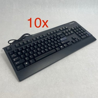 Lenovo KU-0225 Wired Keyboard Lot of 10