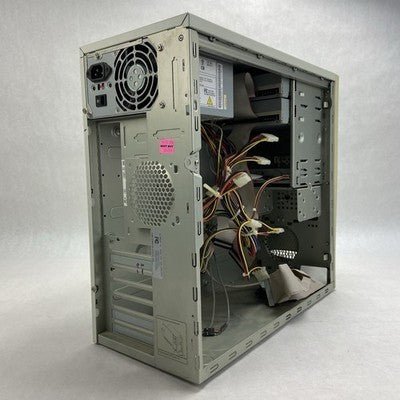 Vintage Unbranded Beige Mid Tower Computer Case PowerMan FSP300-60BTV 300W PSU