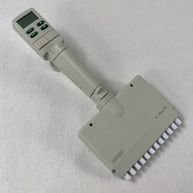 Rainin EDP3-Plus 10-100uL LTS 12-Channel Digital Pipette No Battery