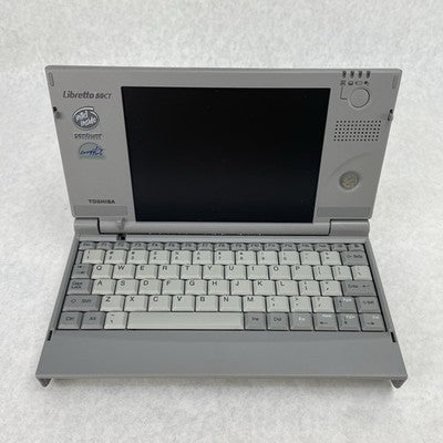 Toshiba Libretto 50 ct 6" Intel Pentium 16 MB RAM No HDD/OS/AC/Battery