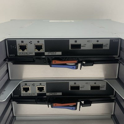 NetApp DS4246 NAJ‑0801 4U 24‑Bay Disk Shelf Chassis 2x IOM6 4x PSUs No HDDs