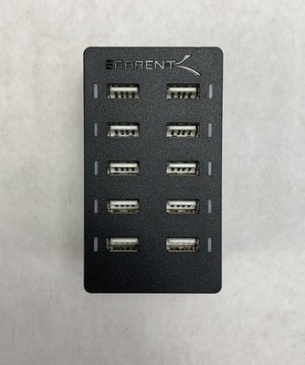 Sabrent AX-TPCS 60W 10-Port USB Fast Charger
