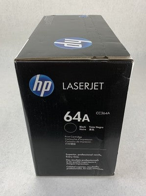HP Laserjet 64A CC364A Black Print Cartridge Exp. Oct 2024