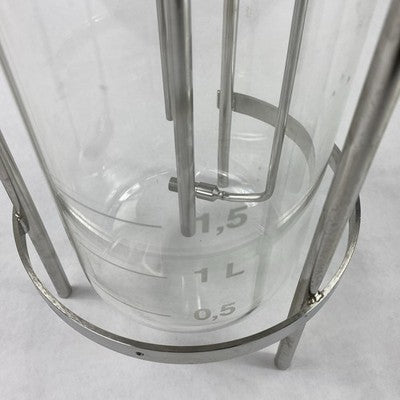 Sartorius 1.4435/2805 1.5L Liter Glass Vessel Fermentor Bioreactor G-10457