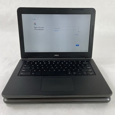 Dell Chromebook 3380 11.6" Celeron 3855U 1.60 GHz 4 GB RAM 16 GB Lot of 2