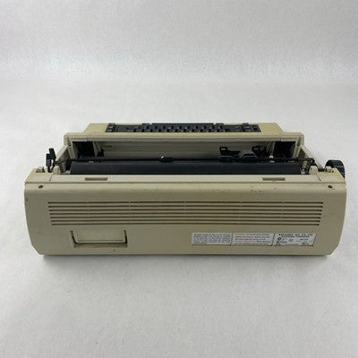 Nakajima AE-710 Electronic Typewriter Power Tested No AC Adapter Missing Lid