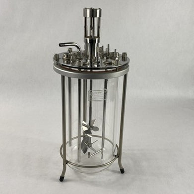 Sartorius Applikon -1/0.5 Barg 5L Liter Glass Vessel Bioreactor