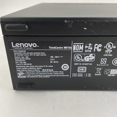 Lenovo ThinkCentre M900 SFF i5-6500 3.20 GHz 8 GB RAM No HDD/OS